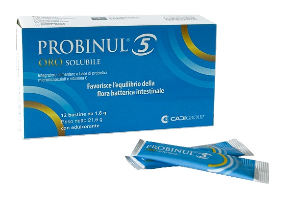 PROBINUL 5 OROSOLUBILE 12STICKPACK - Farmacia De Pasquale