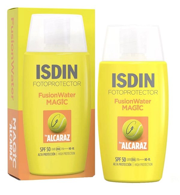 FOTOPROTECTOR FUSION WATER MAGIC ALCARAZ SPF50 50 ML - Farmacia De Pasquale