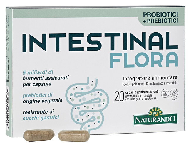 INTESTINAL FLORA 20 CAPSULE - Farmacia De Pasquale