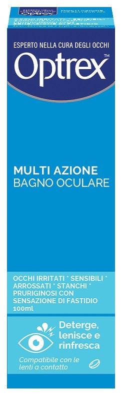 BAGNO OCULARE OPTREX MULTI AZIONE 100 ML - Farmacia De Pasquale