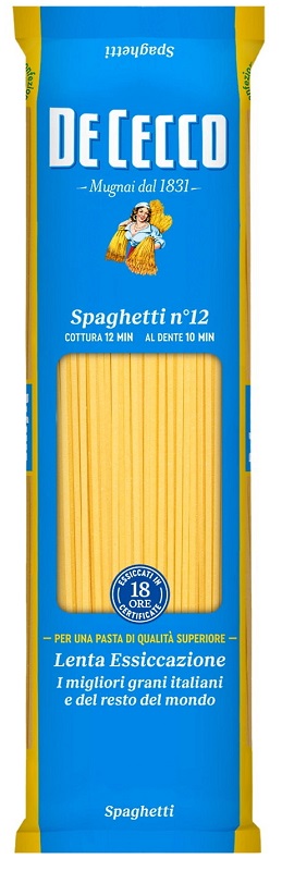 DE CECCO SPAGHETTI N12 NUOVA RICETTA 400 G - Farmacia De Pasquale