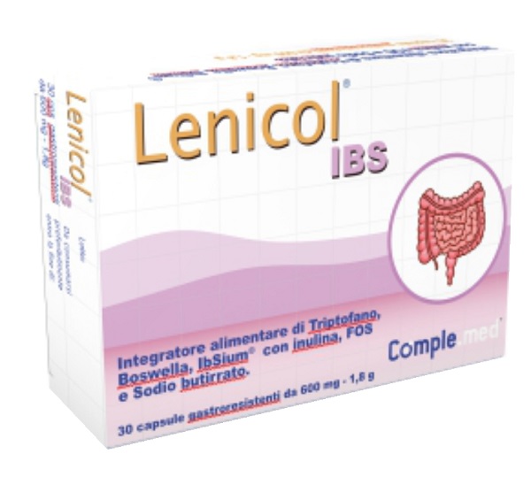 LENICOL IBS 30 CAPSULE GASTROPROTETTE - Farmacia De Pasquale