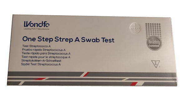 TEST AUTODIAGNOSTICO ONE STEP STREP A RILEVAZIONE QUALITATIVA ANTIGENE STREPTOCOCCO A IN TAMPONI FARINGEI - Farmacia De Pasquale