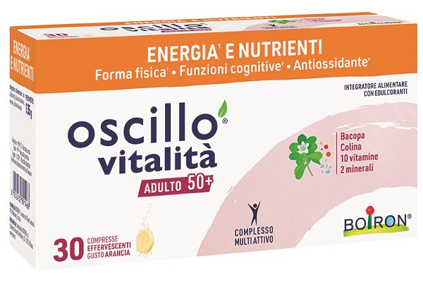 OSCILLO VITALITA' 50+ 30 COMPRESSE EFFERVESCENTI - Farmacia De Pasquale