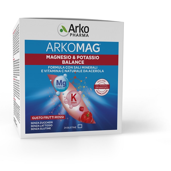 ARKOMAG MAGNESIO & POTASSIO BALANCE 24 BUSTINE - Farmacia De Pasquale