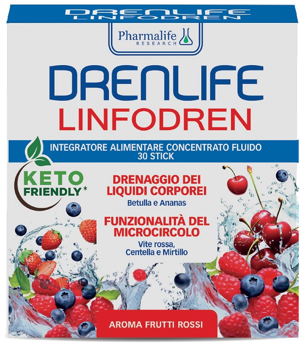 DRENLIFE LINFODREN 30 STICK - Farmacia De Pasquale