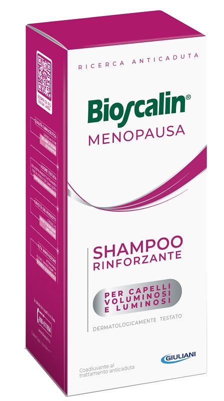 BIOSCALIN MENOPAUSA SHAMPOO RINFORZANTE 200 ML - Farmacia De Pasquale
