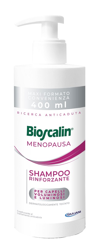 BIOSCALIN MENOPAUSA SHAMPOO RINFORZANTE 400 ML - Farmacia De Pasquale