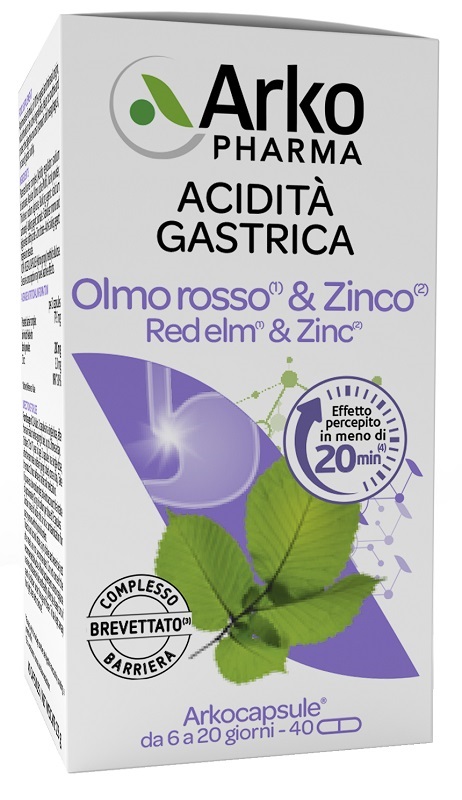 ARKOCPS OLMO ROSSO & ZINCO 40 CAPSULE - Farmacia De Pasquale