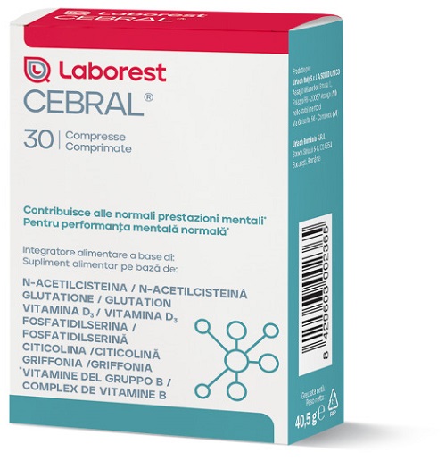 CEBRAL 30 COMPRESSE - Farmacia De Pasquale