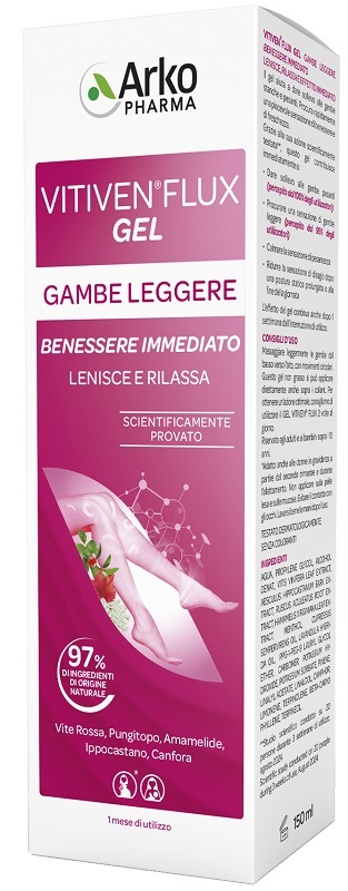 VITIVEN FLUX GEL BENESSERE IMMEDIATO 150 ML - Farmacia De Pasquale