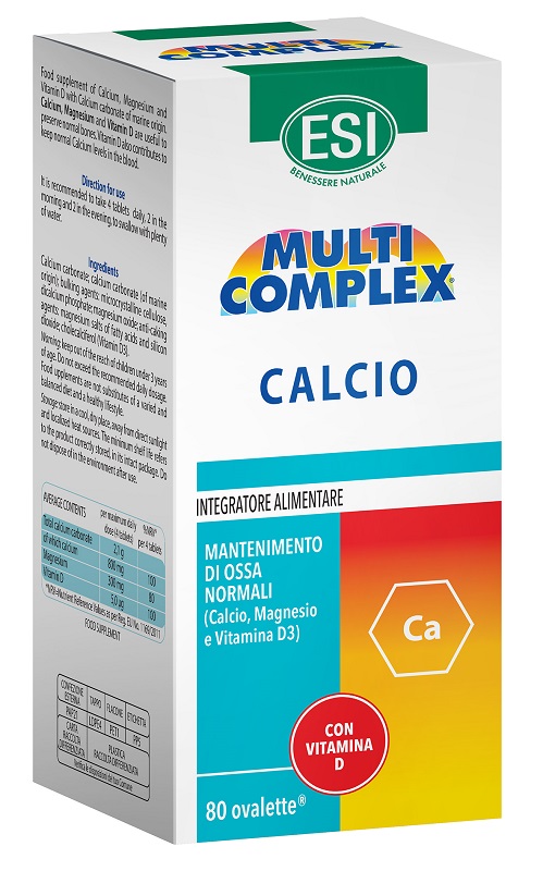 ESI MULTICOMPLEX CALCIO 80 OVALETTE - Farmacia De Pasquale