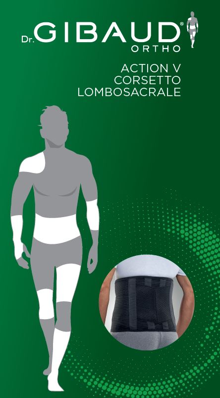 CORSETTO LOMBOSACRALE GIBAUD ORTHO ACTION V 2 - Farmacia De Pasquale