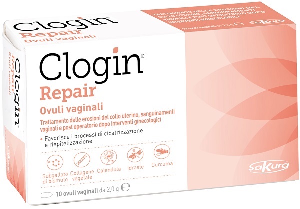 CLOGIN REPAIR 10 OVULI VAGINALI - Farmacia De Pasquale