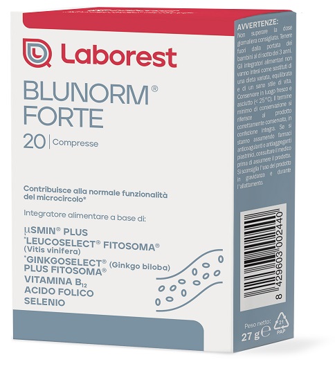 BLUNORM FORTE 20 COMPRESSE - Farmacia De Pasquale