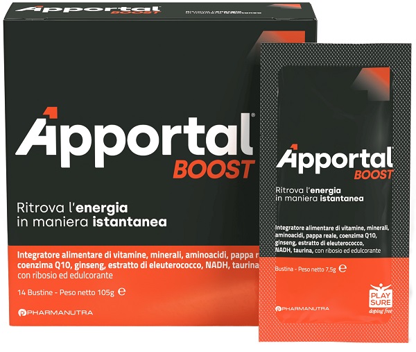 APPORTAL BOOST 14 BUSTINE CON EDULCORANTE - Farmacia De Pasquale
