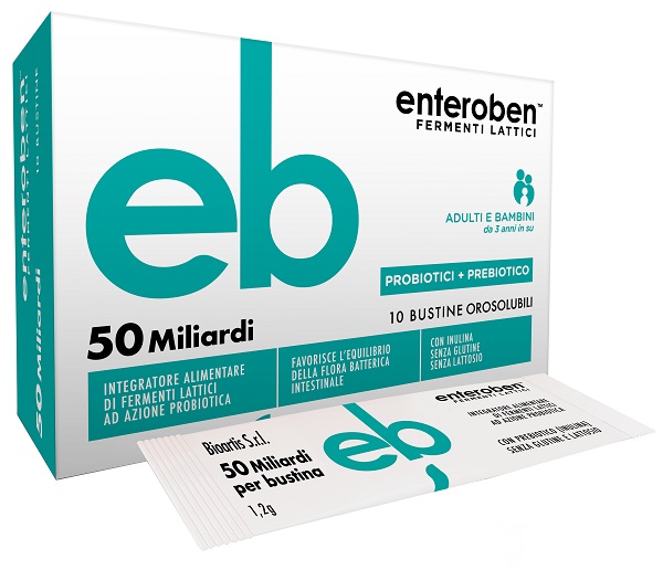 ENTEROBEN 50 MILIARDI 10 BUSTINE - Farmacia De Pasquale