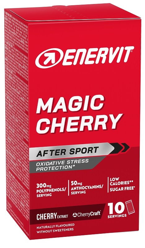 ENERVIT SPORT MAGIC CHERRY 10 BUSTINE - Farmacia De Pasquale