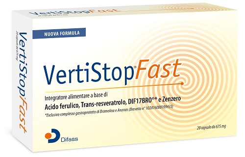 VERTISTOP FAST 20 CAPSULE DA 675 MG - Farmacia De Pasquale