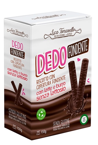DEDO FONDENTE BISCOTTO COPERTURA FONDENTE 150 G - Farmacia De Pasquale