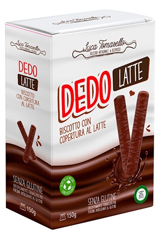 DEDO LATTE BISCOTTO COPERTURA LATTE 150 G - Farmacia De Pasquale