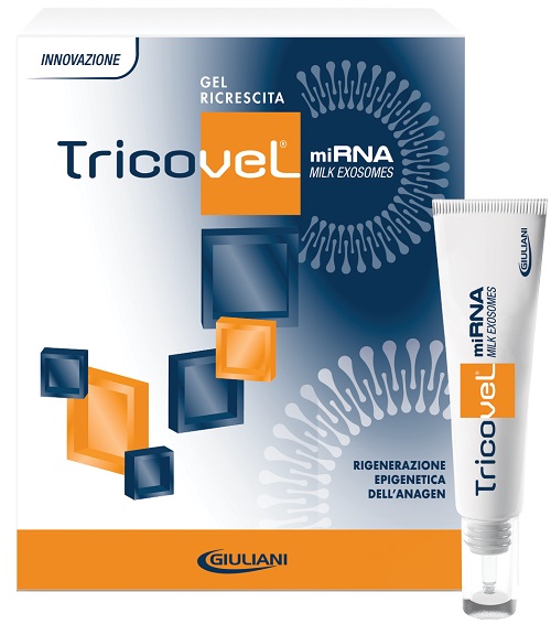 TRICOVEL MIRNA MILK EXOSOMES GEL RICRESCITA 4 TUBETTI DA 15 ML - Farmacia De Pasquale