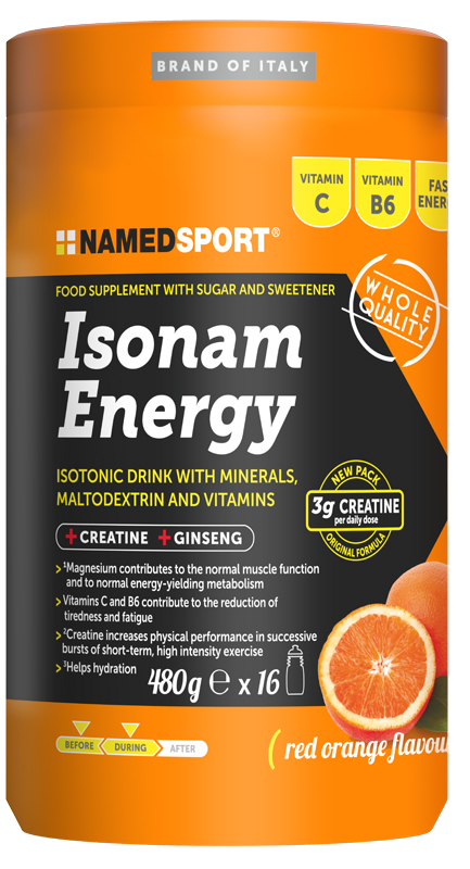 ISONAM ENERGY ORANGE 480 G - Farmacia De Pasquale