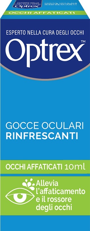 GOCCE OCULARI RINFRESCANTI OCCHI AFFATICATI OPTREX 10 ML - Farmacia De Pasquale