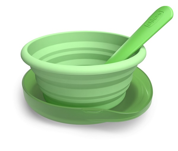 CHICCO PIATTINO COLLASSABILE SILICONE CON CUSTODIA - Farmacia De Pasquale