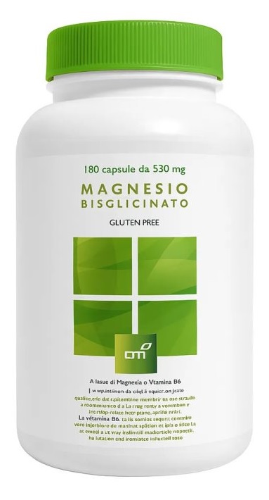 MAGNESIO BISGLICINATO 180 CAPSULE DA 530 MG - Farmacia De Pasquale