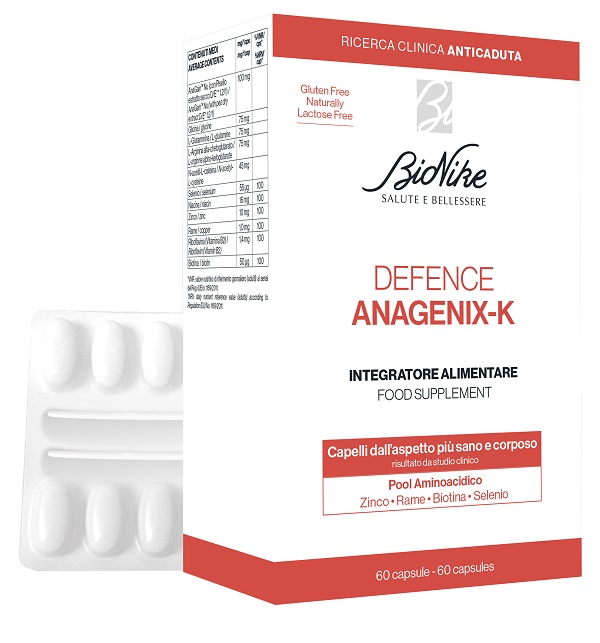 DEFENCE ANAGENIX K INTEGRATORE ALIMENTARE 60 CAPSULE - Farmacia De Pasquale