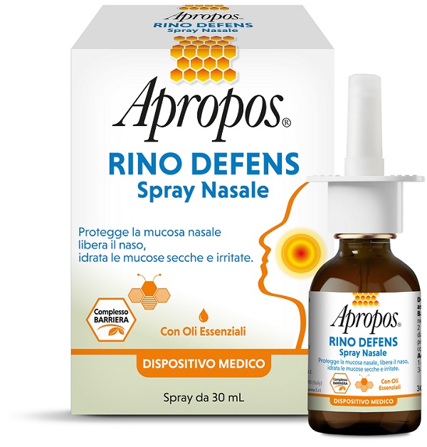 APROPOS RINO DEFENS SPRAY NASALE 30 ML - Farmacia De Pasquale