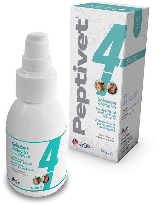 PEPTIVET 4 SOLUZIONE OTOLOGICA 50 ML - Farmacia De Pasquale