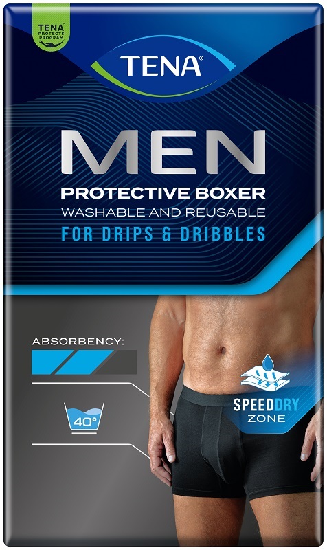 TENA MEN PROTECTIVE BOXER ASSORBENTE LAVABILE EXTRALARGE 1 PEZZO - Farmacia De Pasquale
