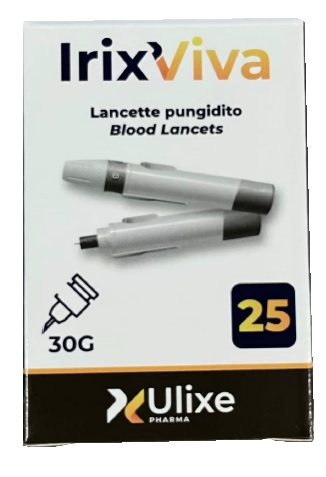 LANCETTE PUNGIDITO IRIX 30 GAUGE 25 PEZZI - Farmacia De Pasquale