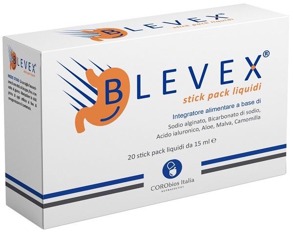 BLEVEX 20 STICK PACK LIQUIDI DA 15 ML - Farmacia De Pasquale