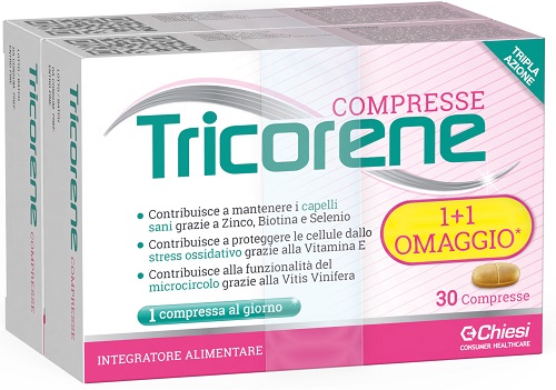 TRICORENE 30 COMPRESSE BIPACCO IT - Farmacia De Pasquale
