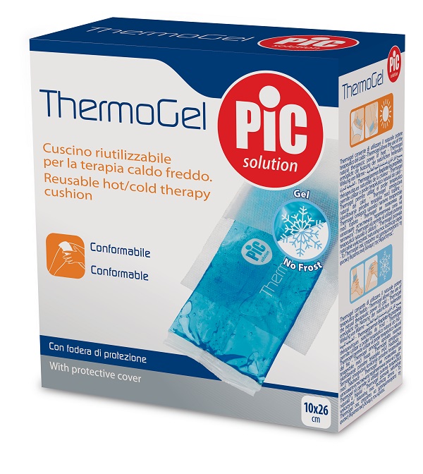 CUSCINO THERMOGEL 10X26 CM TERAPIA CALDO FREDDO CON FODERA ITC - Farmacia De Pasquale