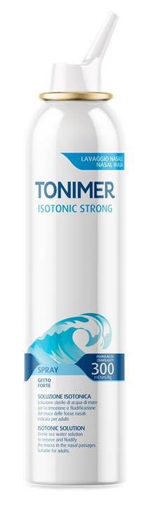 TONIMER ISOTONIC STRONG SPRAY 200 ML OSMOLALITA' 300 MOSM/KG - Farmacia De Pasquale