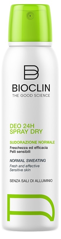 BIOCLIN DEO 24H SPRAY DRY NUOVA FORMULA 150 ML - Farmacia De Pasquale