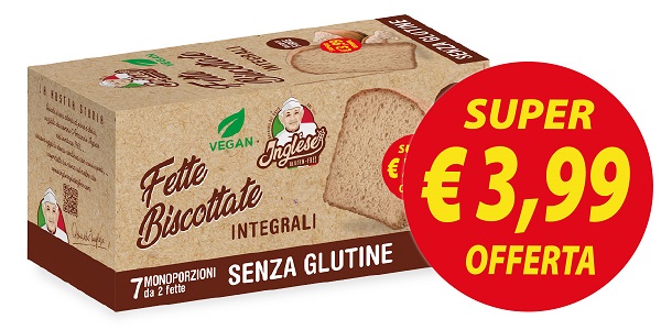 INGLESE FETTE BISCOTTATE INTEGRALI 200 G PROMO - Farmacia De Pasquale