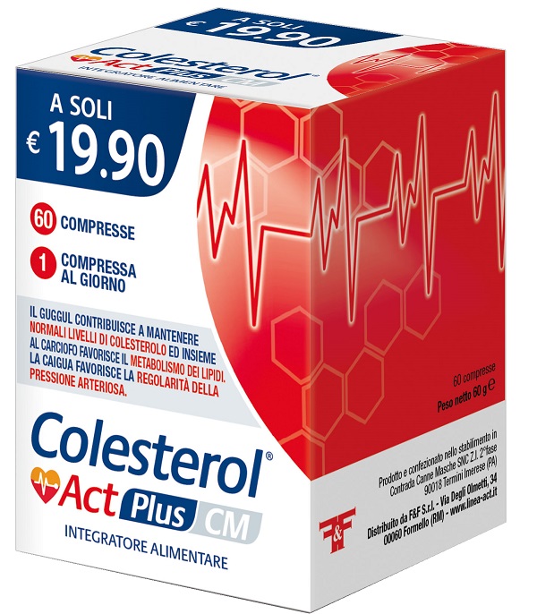 COLESTEROL ACT PLUS CM 60 COMPRESSE - Farmacia De Pasquale
