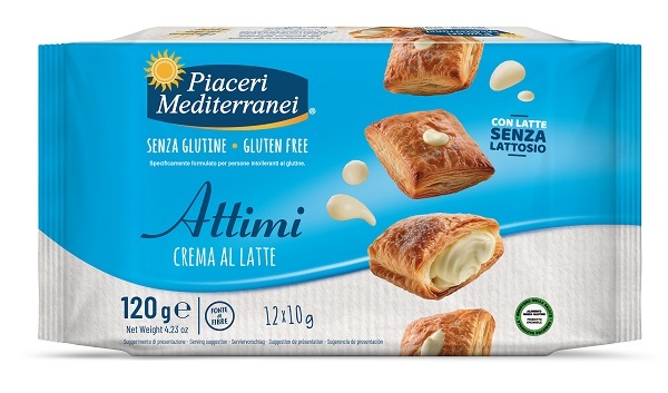 PIACERI MEDITERRANEI ATTIMI CREMA AL LATTE 12 PEZZI DA 10 G - Farmacia De Pasquale