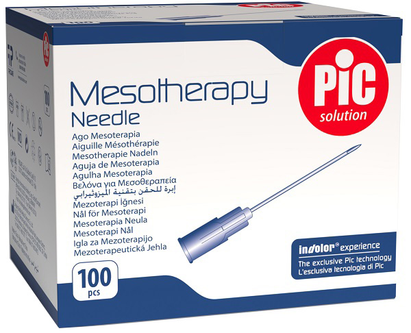 AGO PIC MESOTERAPIA STERILE MONOUSO APIROGENO ATOSSICO CONO LUER LOCK GAUGE 27 4 MM 1 PEZZO - Farmacia De Pasquale