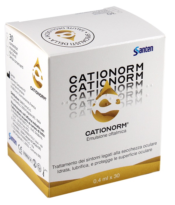 CATIONORM GOCCE 30 FIALE MONODOSE DA 0,40 ML - Farmacia De Pasquale