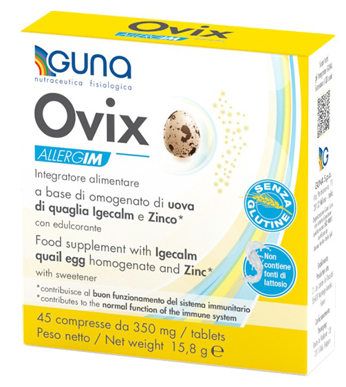 OVIX ALLERGIM 45 COMPRESSE DA 350 MG - Farmacia De Pasquale