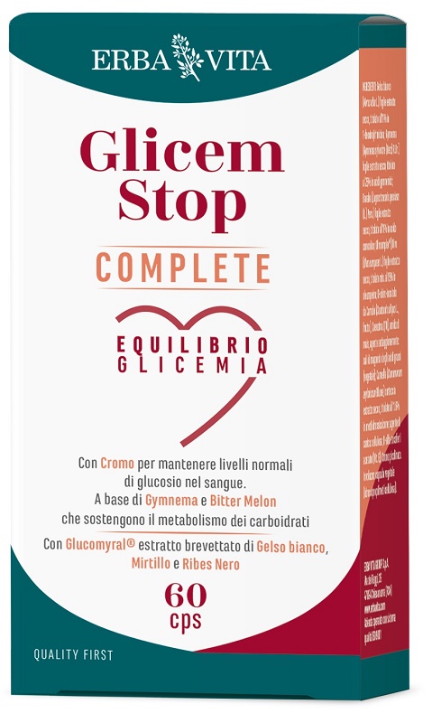 GLICEM STOP COMPLETE 60 CAPSULE - Farmacia De Pasquale