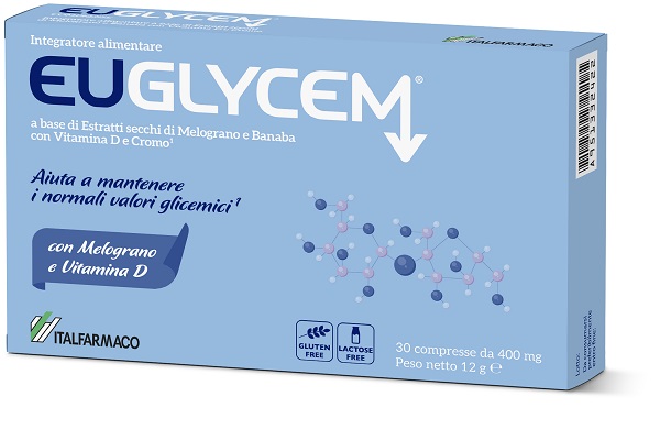 EUGLYCEM 30 COMPRESSE DA 400 MG SENZA GLUTINE SENZA LATTOSIO - Farmacia De Pasquale