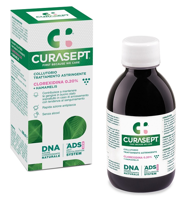 CURASEPT COLLUTORIO ADS DNA TRATTAMENTO ASTRINGENTE 200 ML - Farmacia De Pasquale