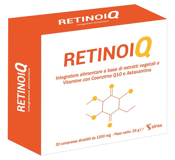 RETINOIQ 20 COMPRESSE DIVISIBILI DA 1200 MG - Farmacia De Pasquale